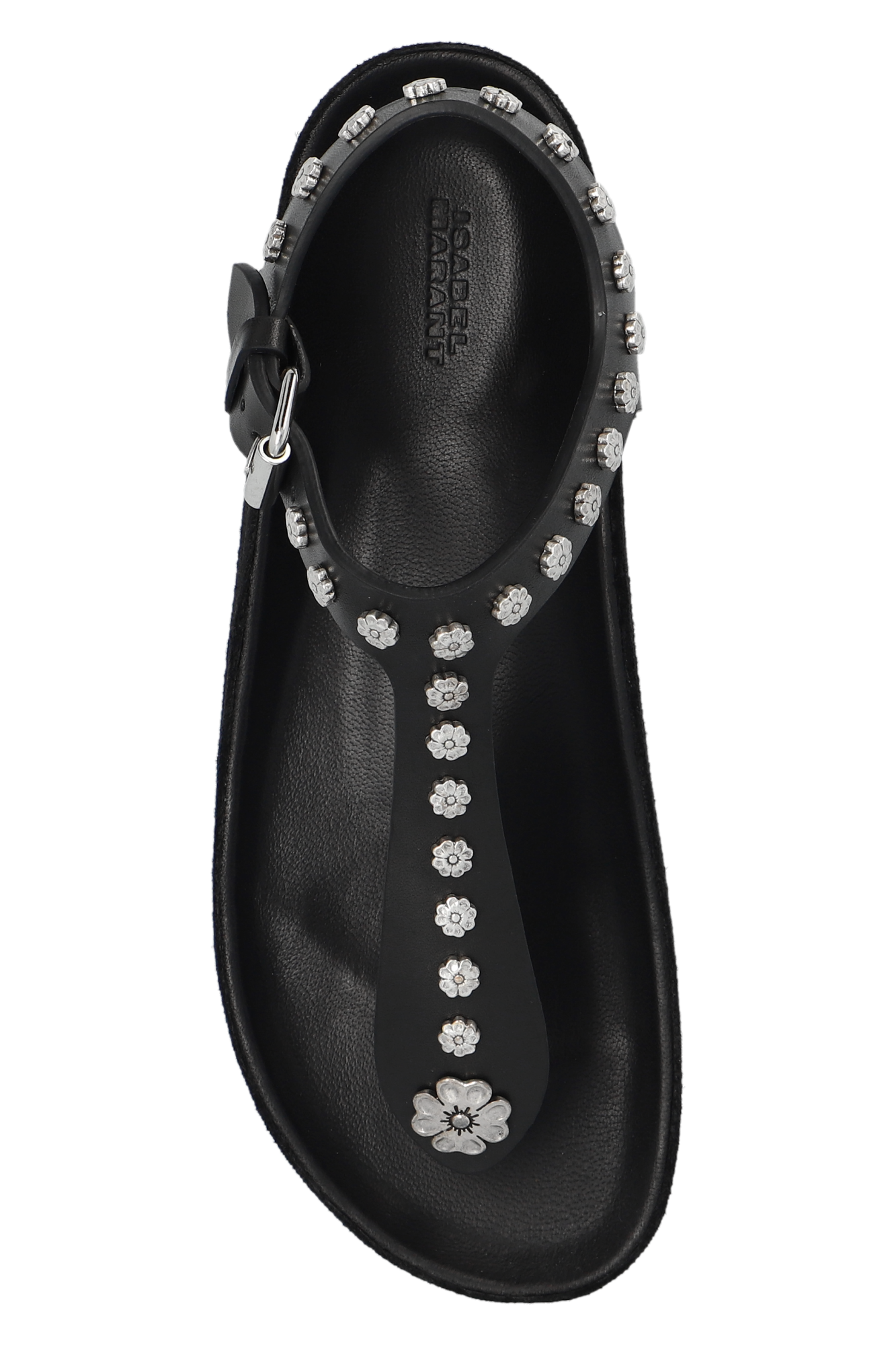 【ISABEL MARANT】Butler Strap Flat Sandals/関税+全国送料込み Madee-Gb Sandals - Isabel Marant - White - Leather